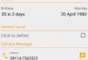 Birthdays screenshot 2