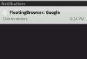 Floating Popup Web Browser screenshot 3
