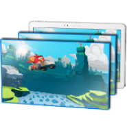 Параллакс обои: Angry Birds Go