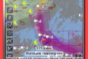 Animated weather map screenshot 1
