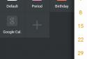 ZDcal-Calendar, Agenda, Period screenshot 3