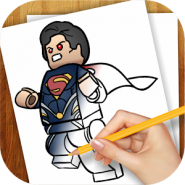 Draw Superheroes LEGO