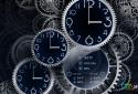Black clock live wallpaper screenshot 3