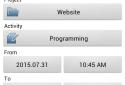 MPS TimeLog screenshot 4 MPS TimeLog screenshot 4