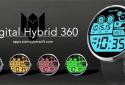 Hybrid 360 Digital Watch Face screenshot 1