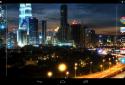 City at Night Live Wallpaper screenshot 1