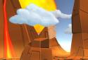 3D Cartoon Volcano Live WP screenshot 4