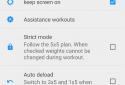 5x5 Workout log screenshot 5