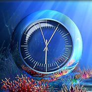 Clock Coral Reef LWP Clock Coral Reef LWP
