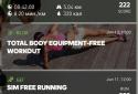 MiCoach train & run screenshot 2