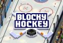 Blocky Hockey - Ice Runner screenshot 6
