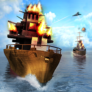 Secret Stealth Warship Combat
