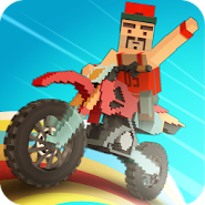 Moto Rider 3D: Blocky City 17
