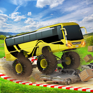 Hill Climb Bus Stunts Arena