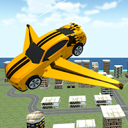 Flying Muscle Car Transformer