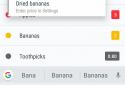 Shopping list screenshot 2