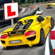 Driving School Test Racing Car