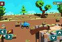 Blocky Car Stunts : Impossible Tracks screenshot 6