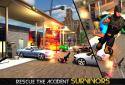 Panther Flying Super Hero City Survival screenshot 4