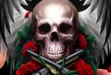 Rose Skull Live Wallpaper screenshot 2