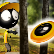 Disc Golf Stickman Battle