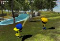 Disc Golf Stickman Battle screenshot 3