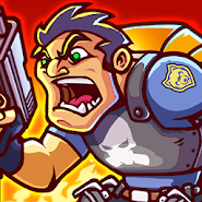 Metal skies is a 2D Platform Action Shooter