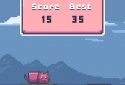 Climbing pink cat screenshot 1