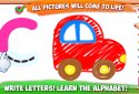 ABC DRAW ? Kids Drawing! Alphabet Games Preschool screenshot 1