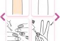 Nail Art Color Glitter Girls Coloring Book screenshot 2