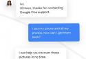 Google One screenshot 5
