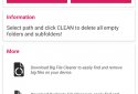 Empty Folder Cleaner - Clean your device screenshot 1