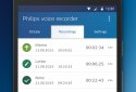 Philips voice recorder screenshot 4