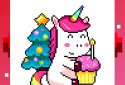 Unicorn Art Pixel - Color By Number screenshot 3