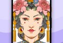 Color Collab: Stress Relief Coloring Book Games screenshot 2