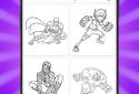 Super Heroes and Villains Coloring Book. Fanart screenshot 5