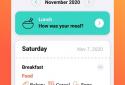 Nutrilio: Food Journal, Water & Weight Tracking screenshot 1