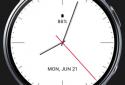 Minimal White Watch Face screenshot 5