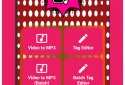 Video2MP3 Converter, Tag Editor, MP3 Cutter screenshot 1