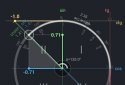 Trigonometry. Unit circle. screenshot 1