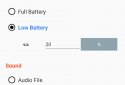 Battery Sound Notification screenshot 3 Battery Sound Notification screenshot 3