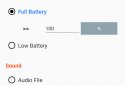 Battery Sound Notification screenshot 5 Battery Sound Notification screenshot 5