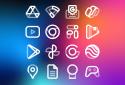 Aline White: linear icon pack screenshot 4
