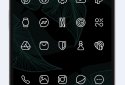 Caelus White: linear icon pack screenshot 2