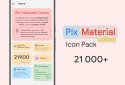 Pix Material Colors Icon Pack screenshot 2