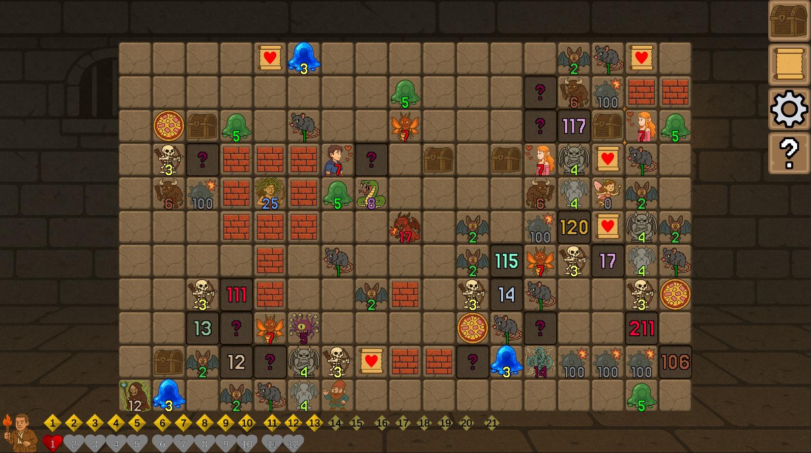 DungeonSweeper background